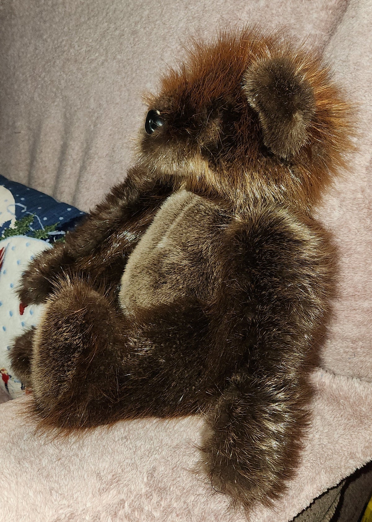 Beaver Fur Teddy Bear