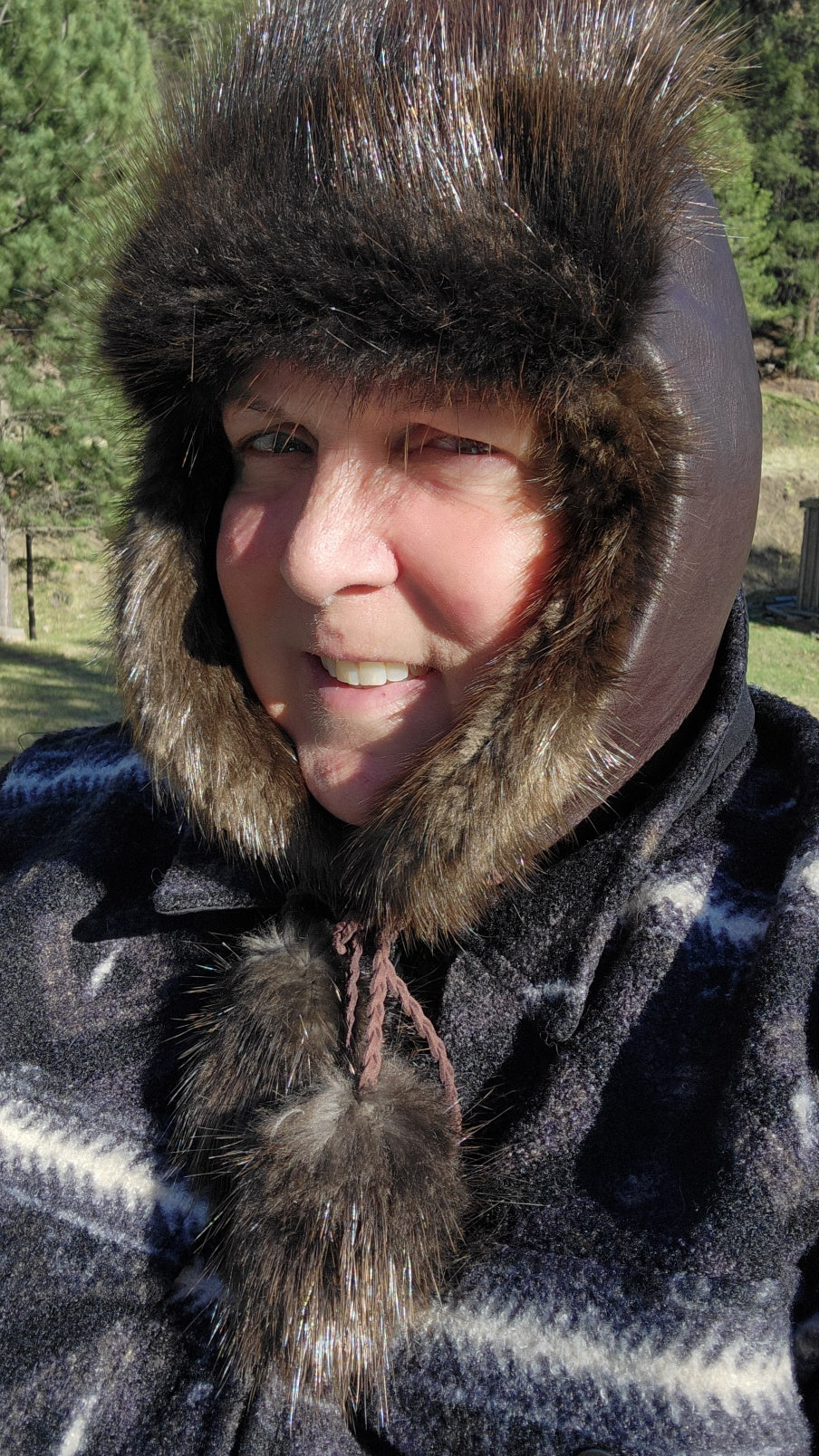 Beaver fur Alaska Trapper's Hat