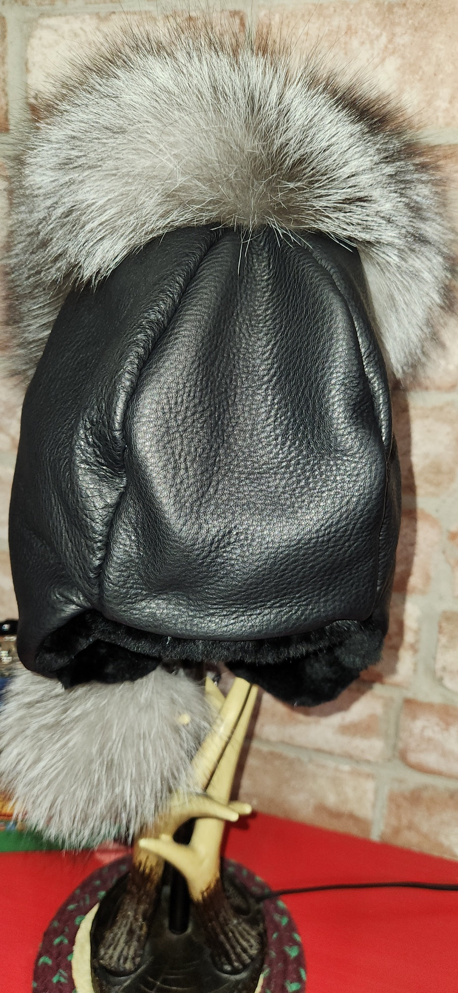 Blue Fox Alaska Trapper's Hat with sheared beaver fur